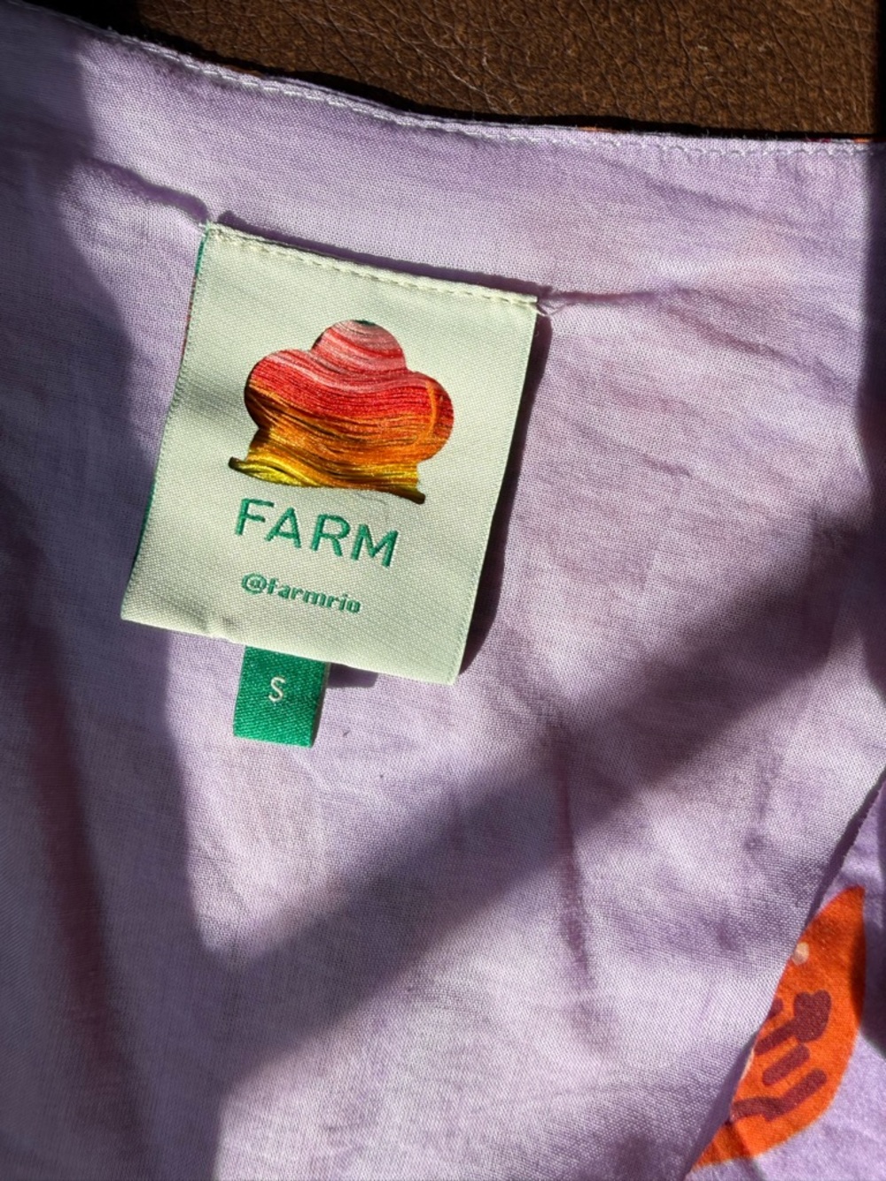 FARM Rio Lavender Floral Mini Dress - Picture 5 of 7
